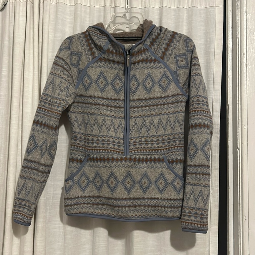 Smart wool 3/4 zip